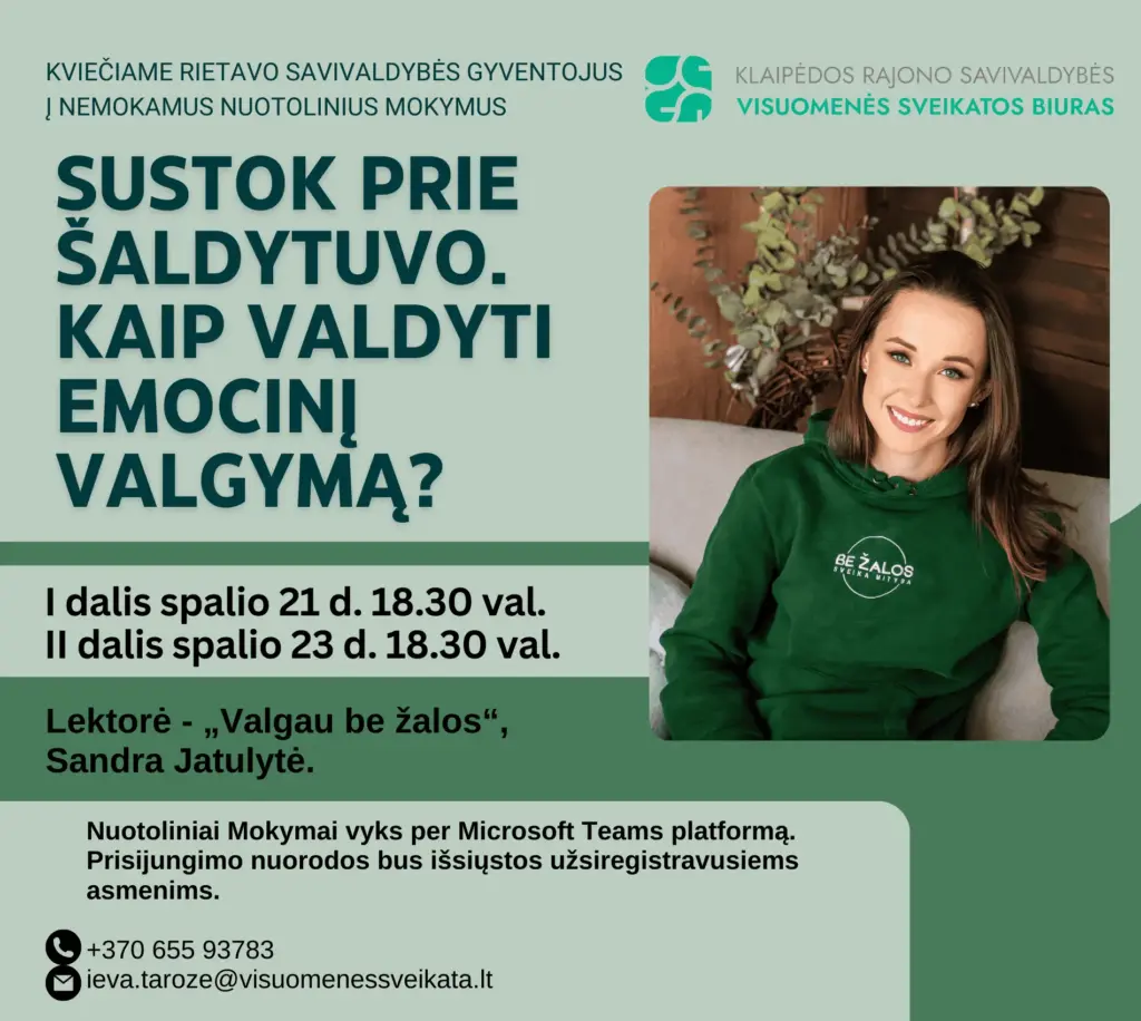 Sustok prie šaldytuvo. Kaip valdyti emocinį valgymą?