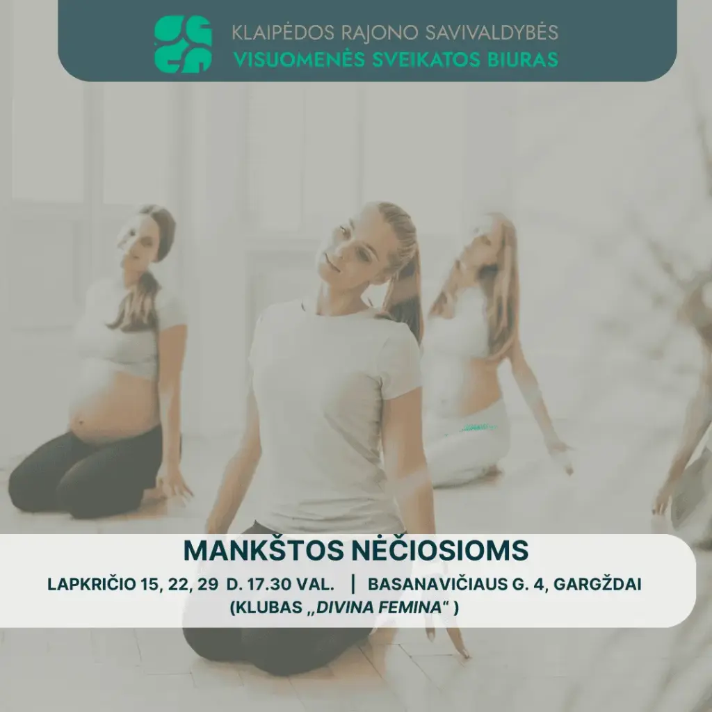 Mankštos nėčiosioms