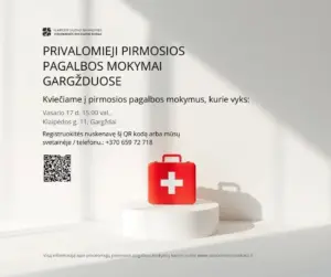 Privalomieji pirmosios pagalbos mokymai (02.17)