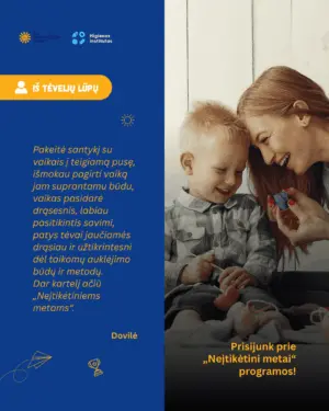 Programos „Neįtikėtini metai“ dalyvio atsiliepimas